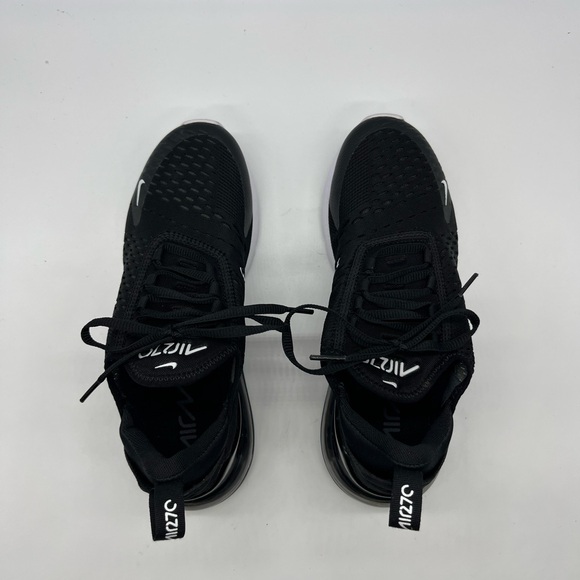 Nike Air Max 270 Sneaker (Women) size 7.5 black and white - Picture 5 of 8